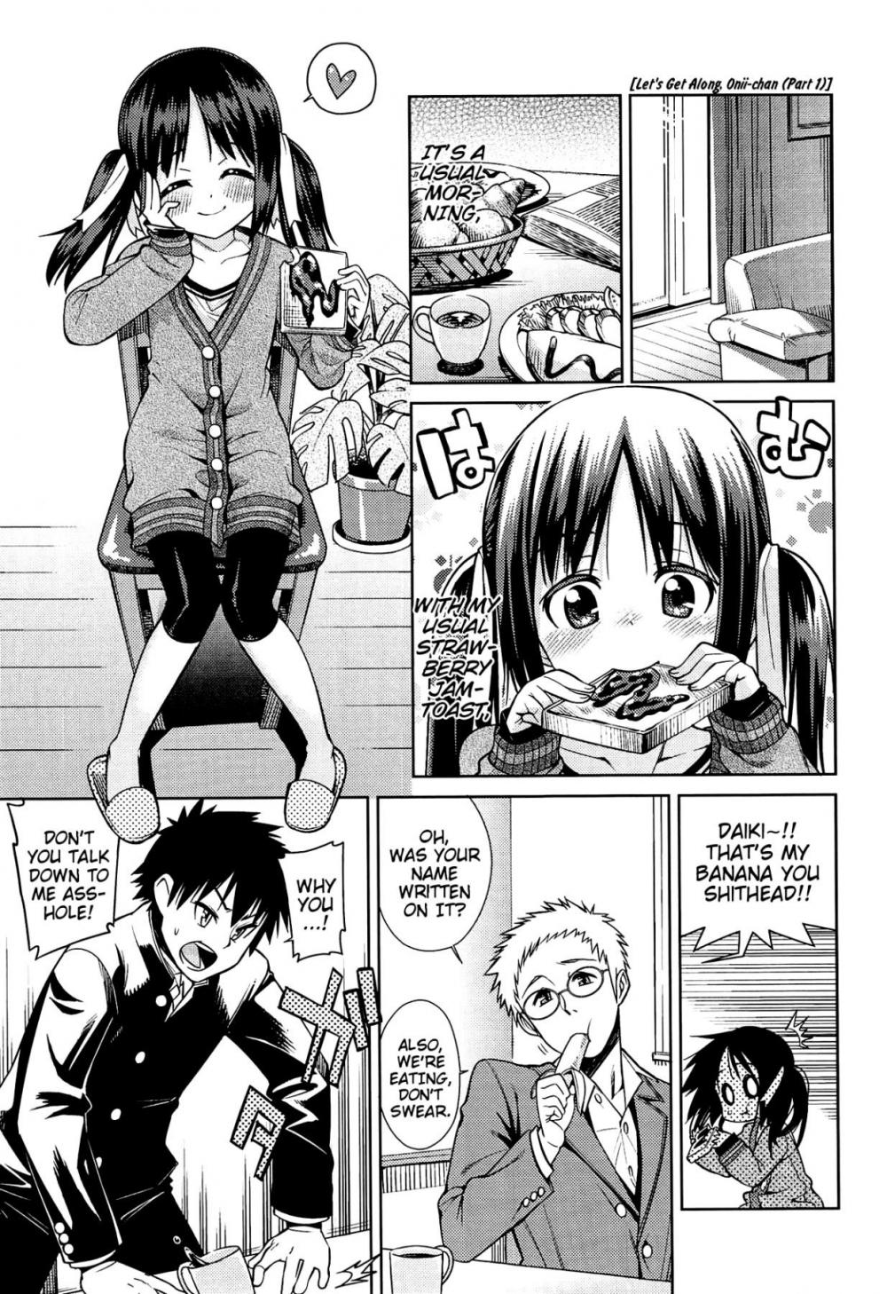 Hentai Manga Comic-Let's Get Along, Onii-Chan-Read-1